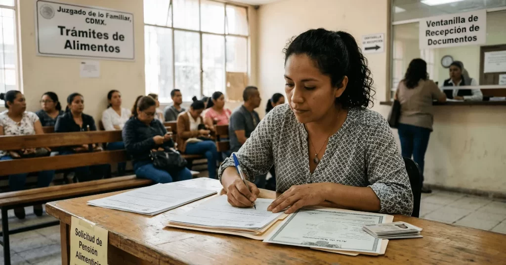 demandar por pension alimenticia